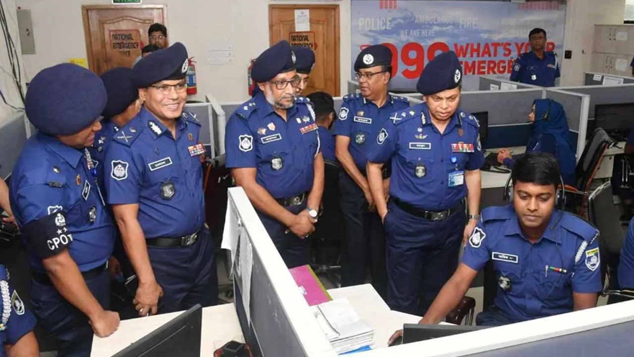 ৯৯৯-এর রেসপন্স টাইম কমিয়ে আনার নির্দেশ আইজিপির