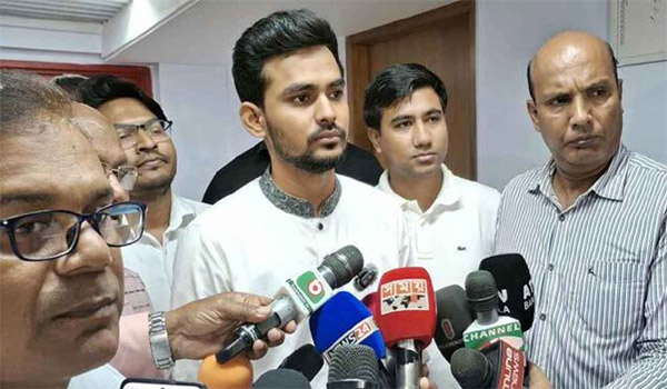 চাঁদাবাজিতে সংশ্লিষ্টতার অভিযোগ উদ্দেশ্যপ্রণোদিত: আসিফ